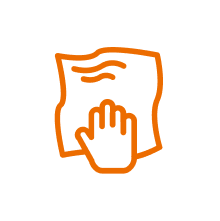 雑巾がけアイコン