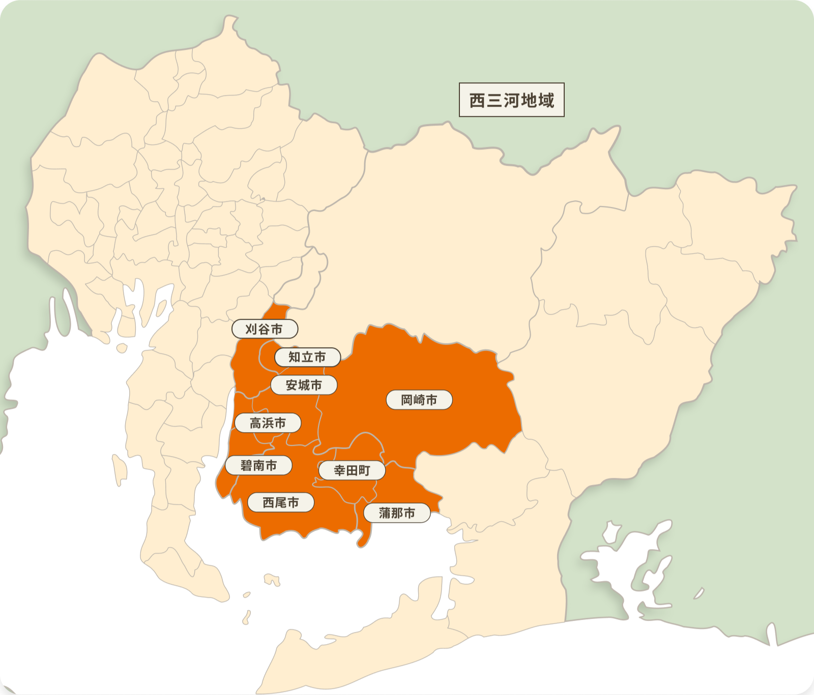 対応エリアマップ